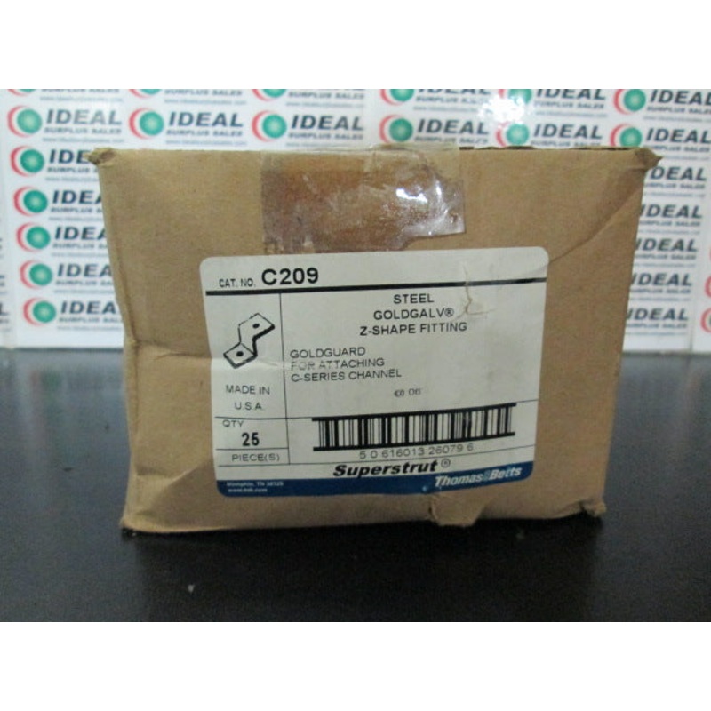 THOMAS AND BETTS C209 FITTING|Factory Sealed Packaging|New In Box|New No Box|Used|Reconditioned