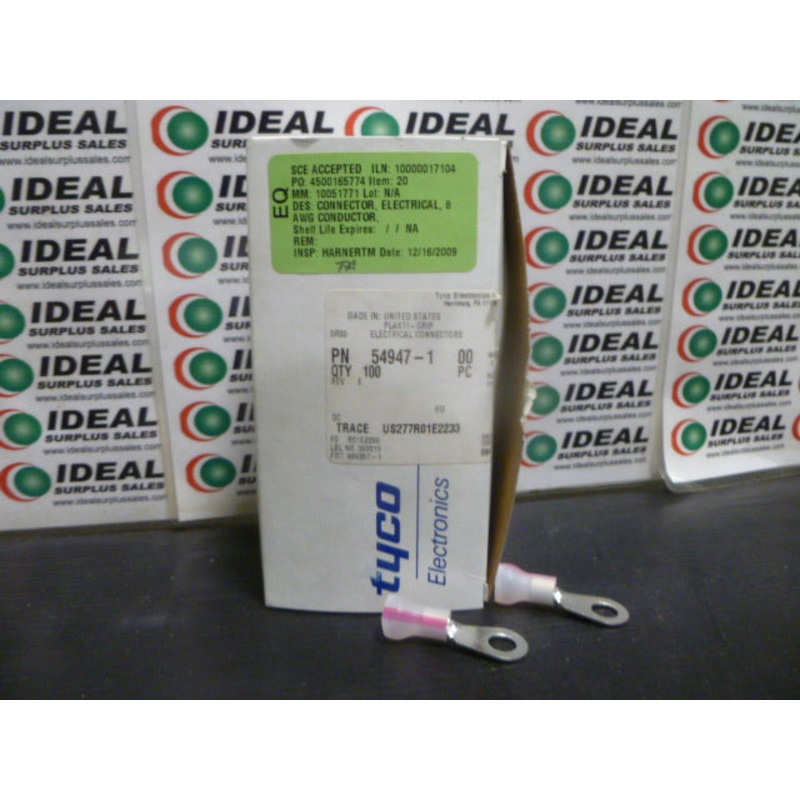 TYCO 54971 CONNECTORS|Factory Sealed Packaging|New In Box|New No Box|Used|Reconditioned