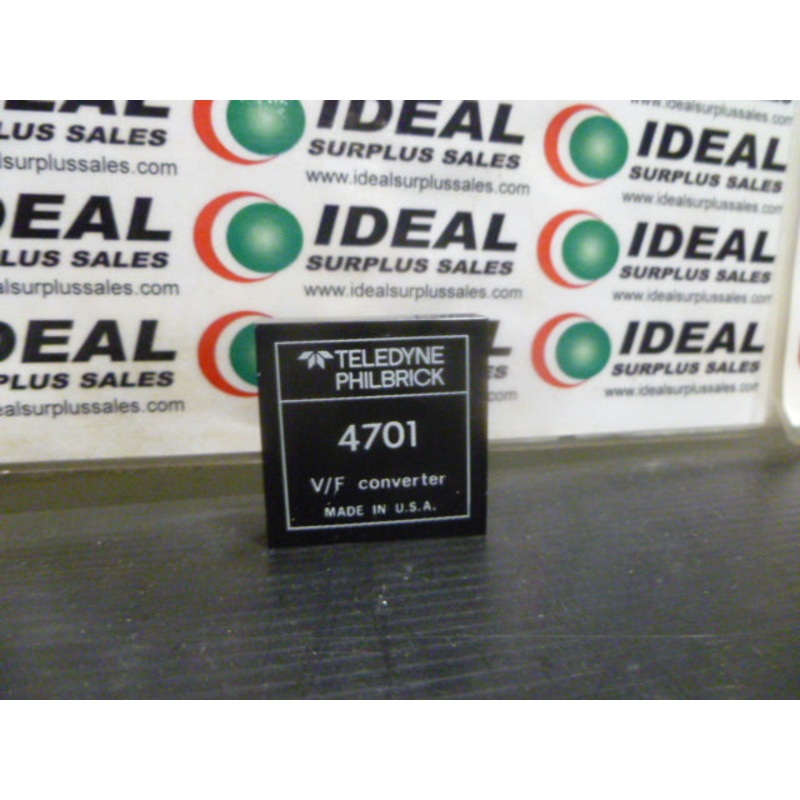 VOLTAGE/FREQUENCY CONVERTER 7PIN, TELEDYNE PHILBRICK – 4701, V/F COVERTER