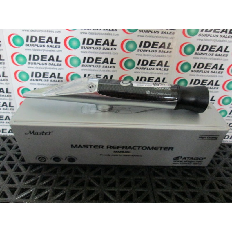 ATAGO MASTER 10 REFRACTOMETER|Factory Sealed Packaging|New In Box|New No Box|Used|Reconditioned