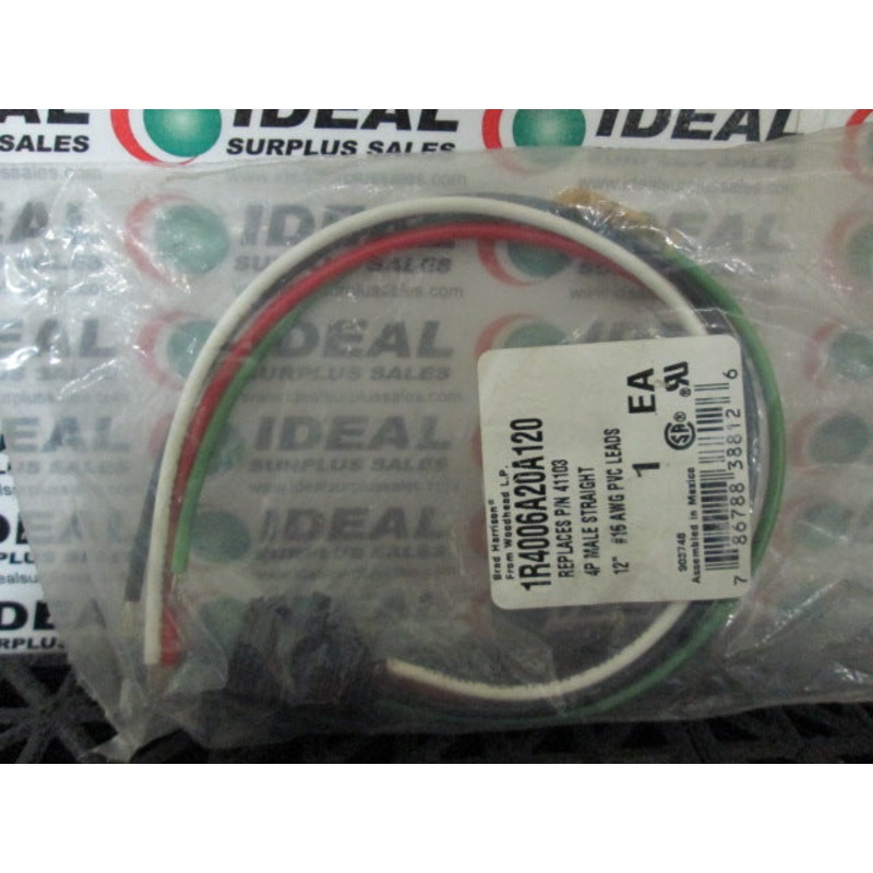 BRAD HARRISON 1R4006A20A120|Factory Sealed Packaging|New In Box|New No Box|Used|Reconditioned