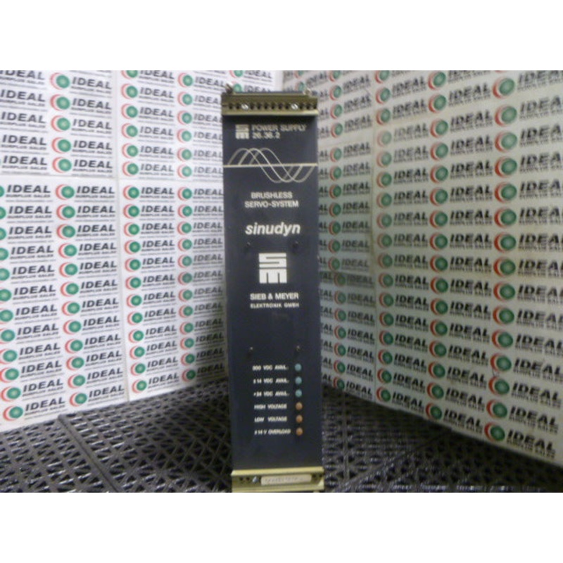 SINUDYN 26362 POWER SUPPLY|Factory Sealed Packaging|New In Box|New No Box|Used|Reconditioned