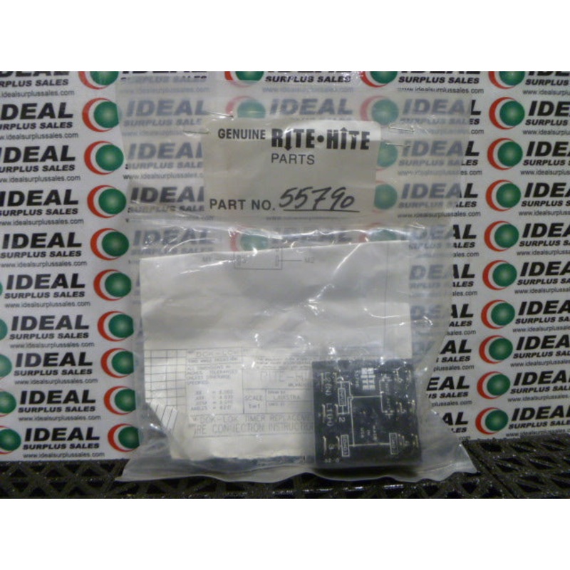 TIMER RELAY, RITE HITE – 55790, 120VAC , INRUSH 51A, ABB – TS120A-3851