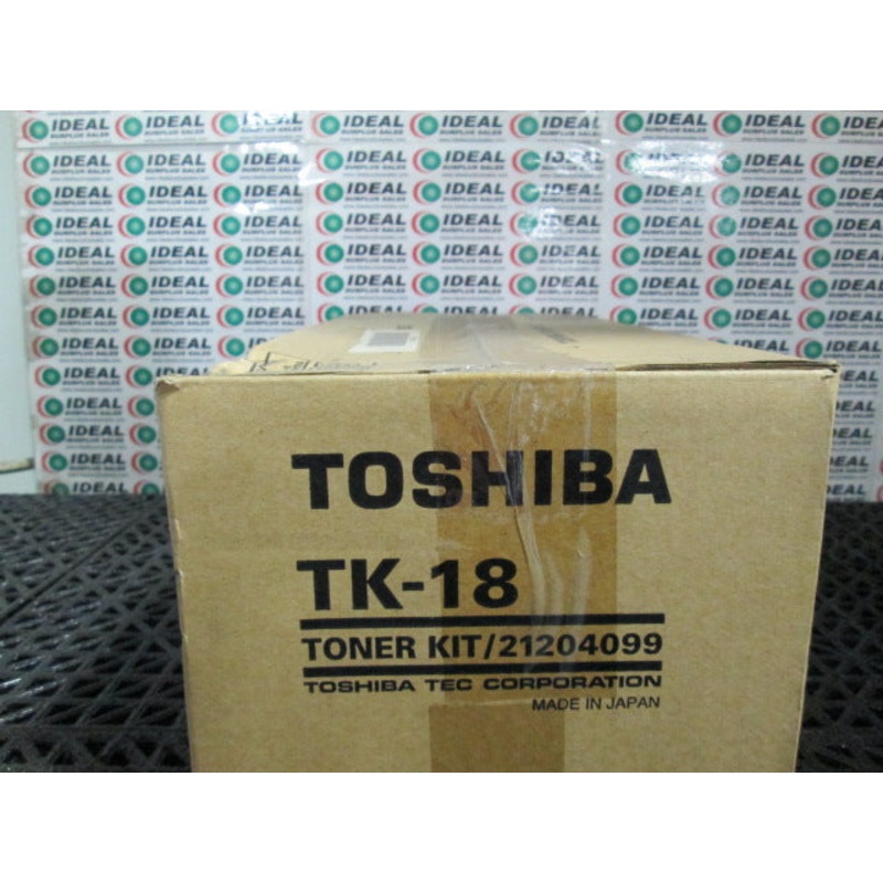 TOSHIBA TK18 CARTRIDGE|Factory Sealed Packaging|New In Box|New No Box|Used|Reconditioned
