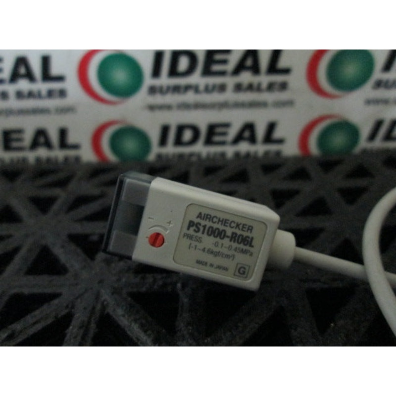 SENSOR, SMC PS1000-R06L, AIR CHECKER PRESSURE SENSOR