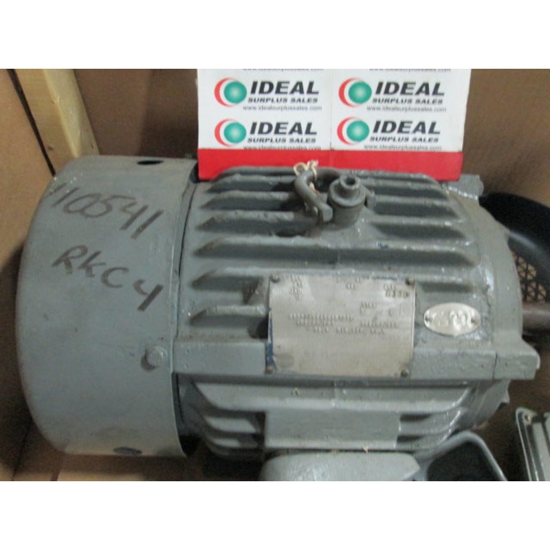 US ELECTRICAL MOTORS 3HP 1165 RPM MOTOR REPAIRED