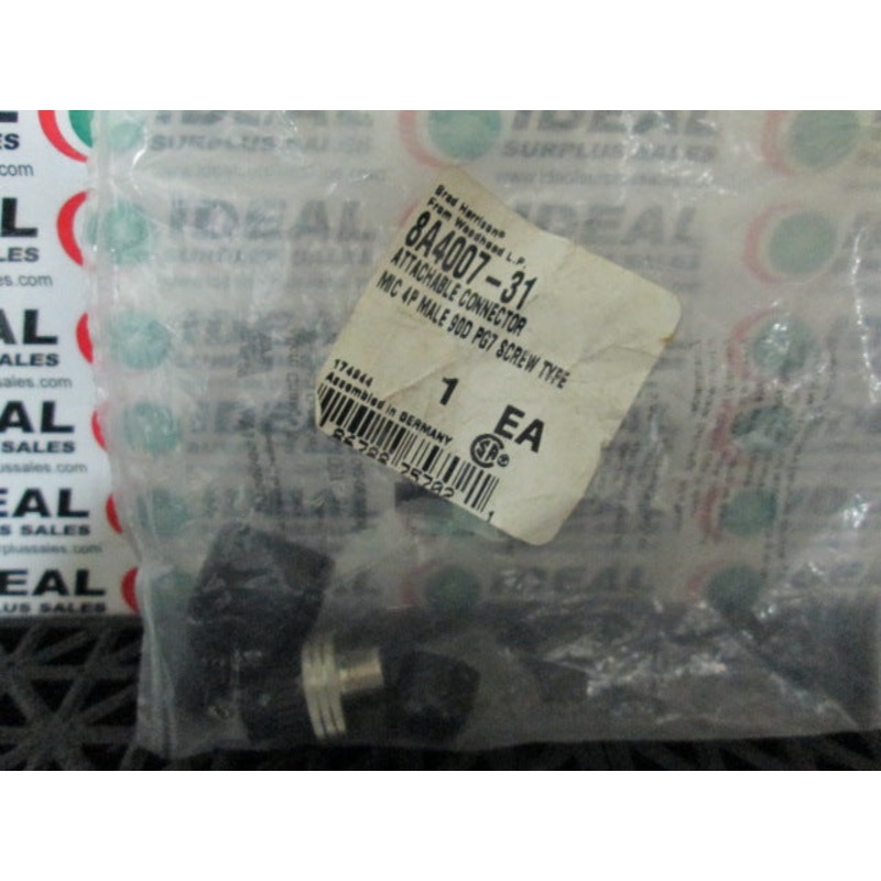 WOODHEAD 8A400731 CONNECTOR|Factory Sealed Packaging|New In Box|New No Box|Used|Reconditioned
