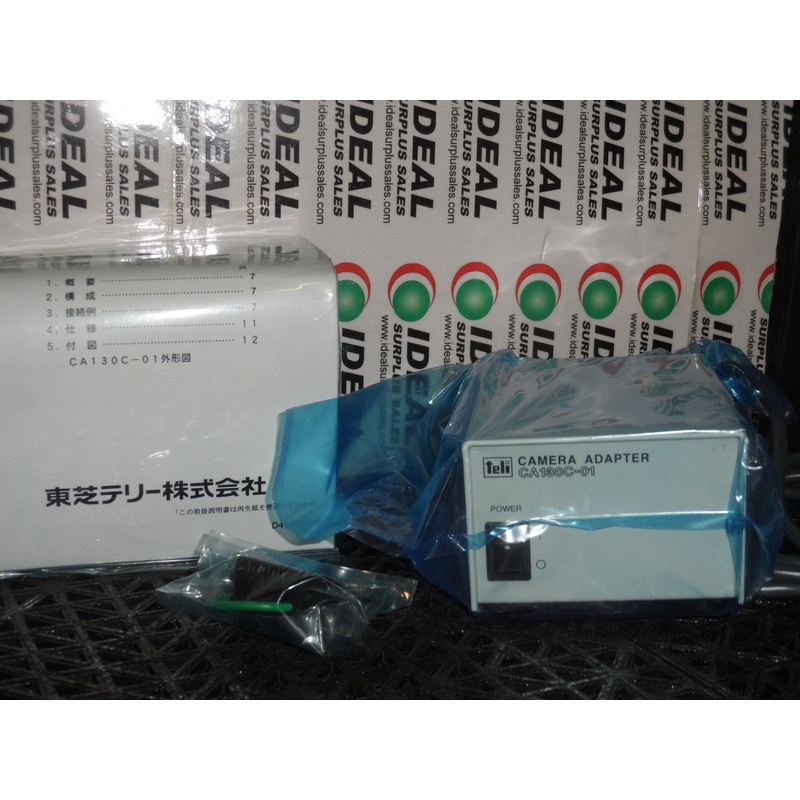 CAMERA, TOSHIBA TELI CORPORATION – CA130C-01, CAMERA ADAPTER, TYPE TP2232A5 901 ROHS