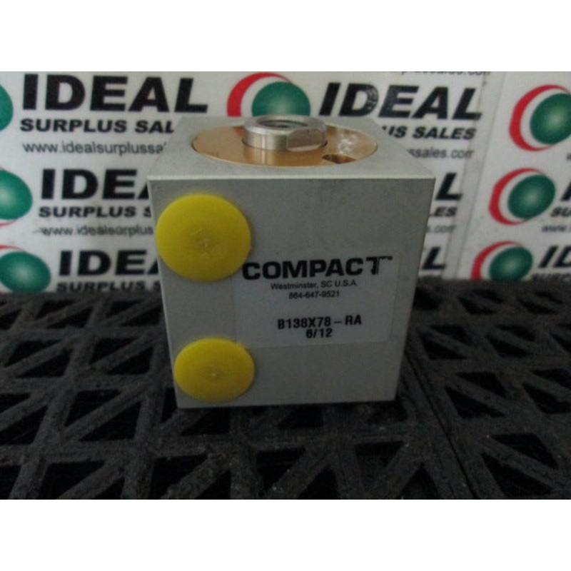COMPACT B138X78RA CYLINDER|Factory Sealed Packaging|New In Box|New No Box|Used|Reconditioned