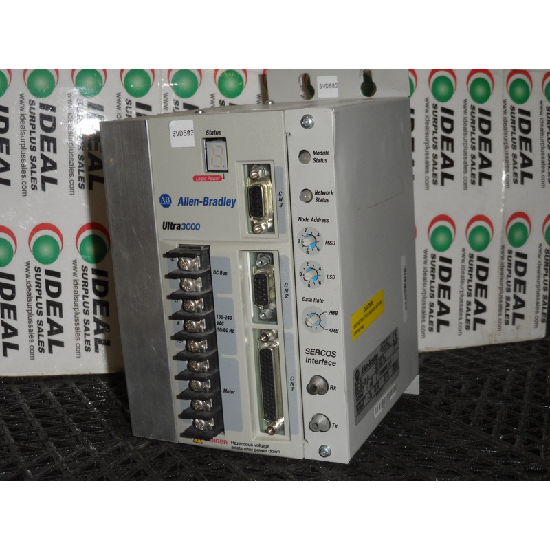 CONTROL, ALLEN BRADLEY – 9101-1772, MODEL 2098-DSD-010-SE, INPUT V 120/240VAC 50-60HZ ULTRA 3000