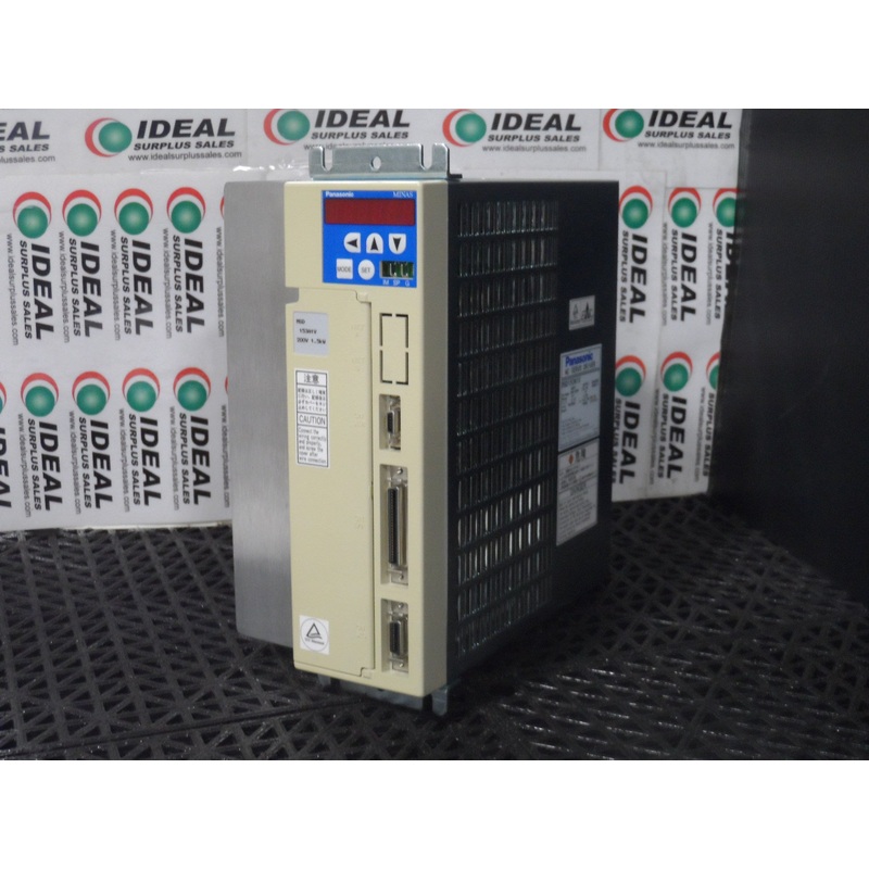 SERVO DRIVE, PANASONIC – MSD153A1V, AC SERVO DRIVE VOLTAGE 200-230V POWER 1500W