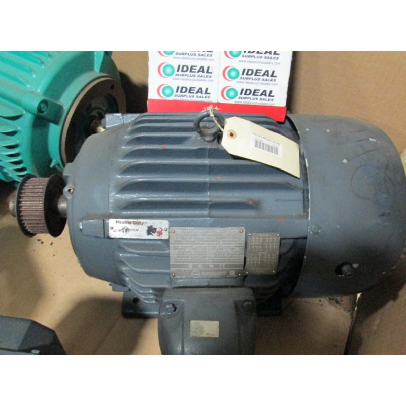 US ELECTRIC 10HP AC Motor 970RPM 256T Frame 230/460V 3PH TEFC H10E3E