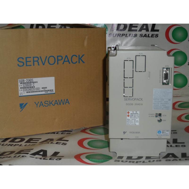 Yaskawa SGDB-20ADS Servo Pack AC Servo Drive 12A 3PH 200/230VAC