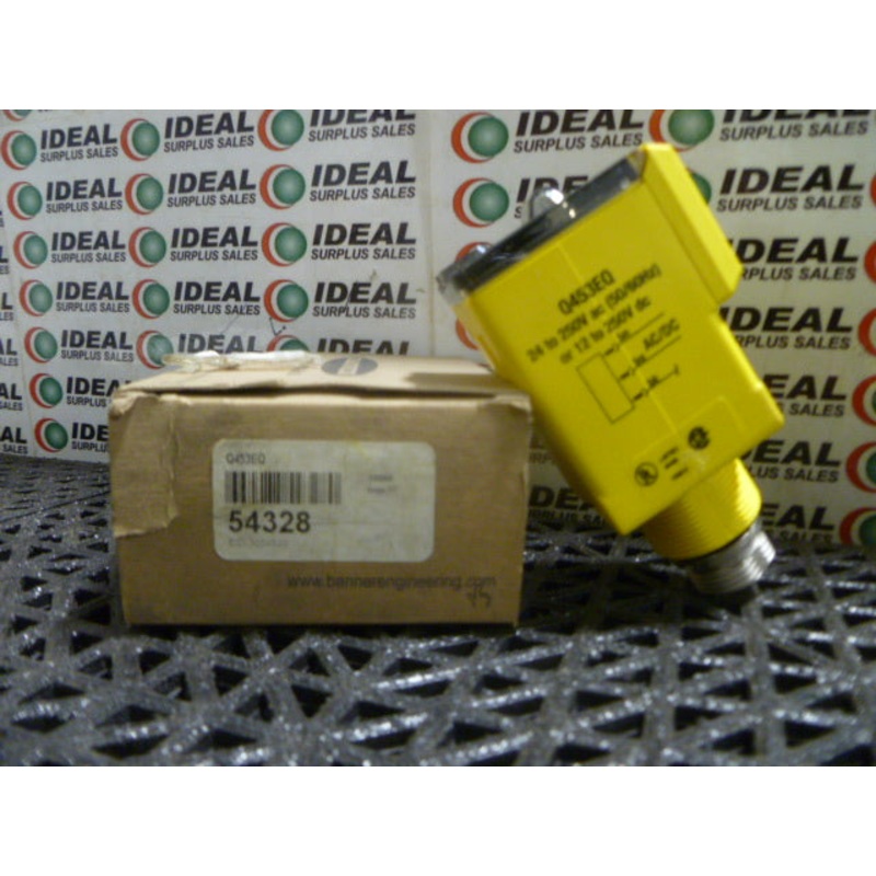 BANNER Q453EQ Emitter Sensor|Factory Sealed Packaging|New In Box|New No Box|Used|Reconditioned