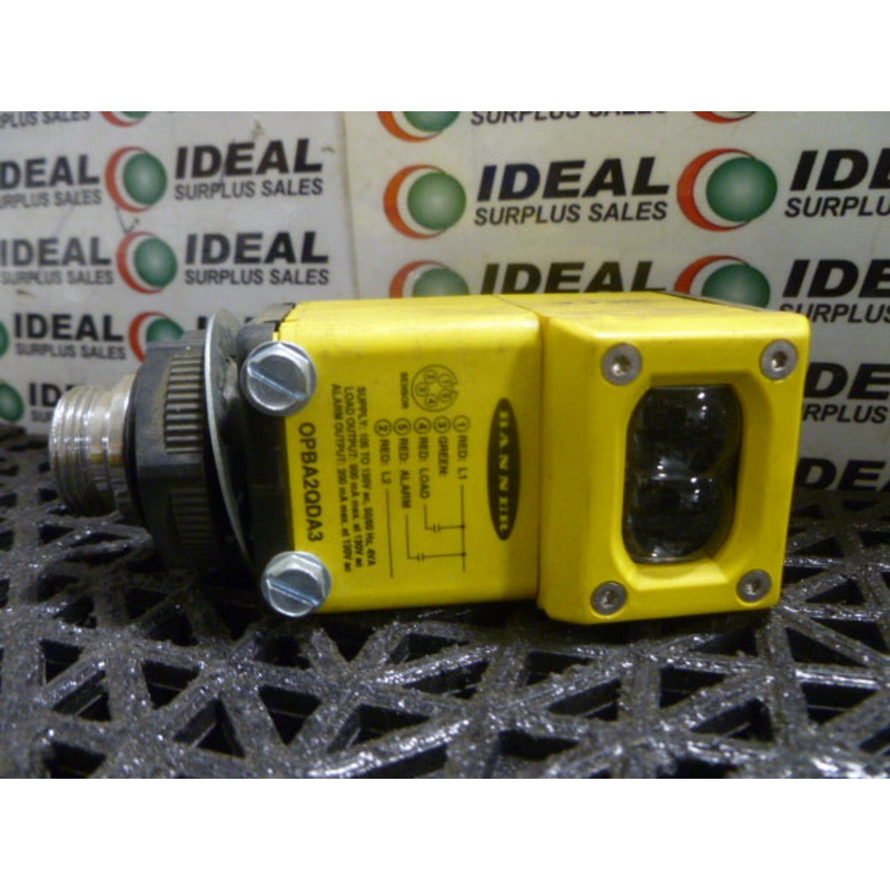 BANNER Q45VR3LPQMA2D SENSOR|Factory Sealed Packaging|New In Box|New No Box|Used|Reconditioned