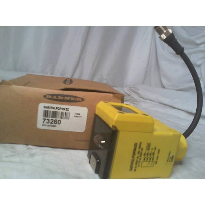 BANNER Q45VR3LPQPMA2D Sensor|Factory Sealed Packaging|New In Box|New No Box|Used|Reconditioned