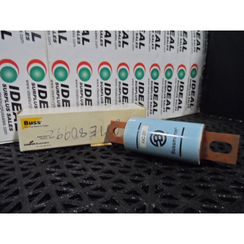 BUSSMANN KAC200 FUSE|Factory Sealed Packaging|New In Box|New No Box|Used|Reconditioned