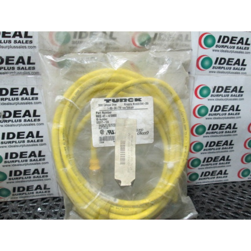 TURCK RKG4T4S600|Factory Sealed Packaging|New In Box|New No Box|Used|Reconditioned