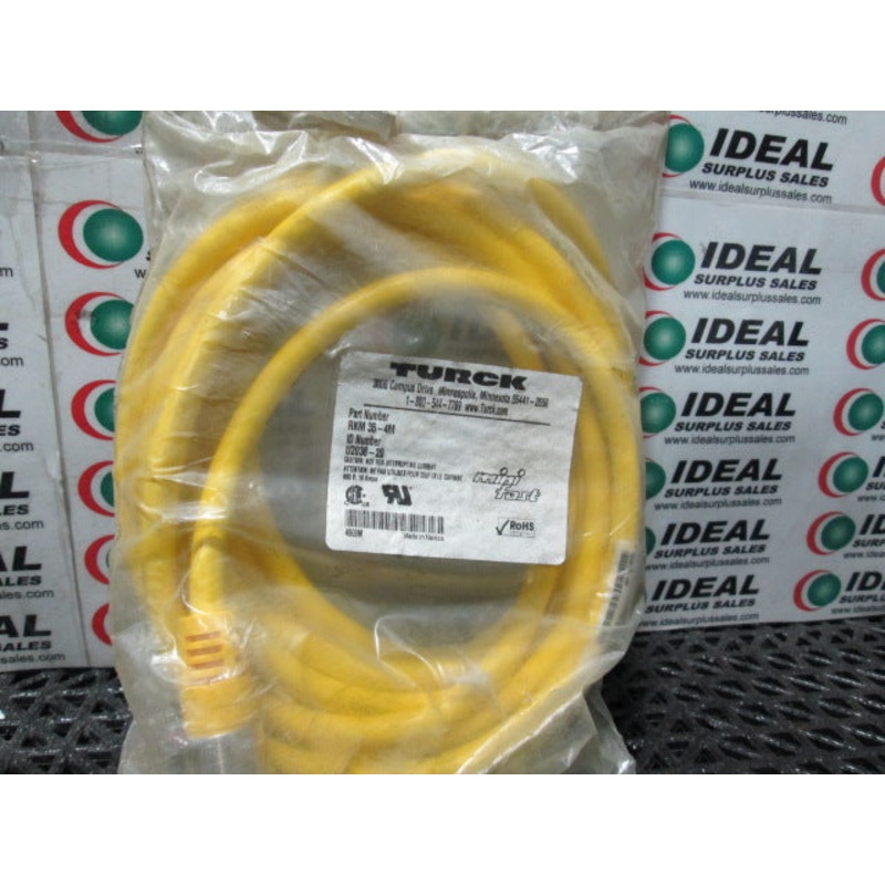 TURCK RKM355M Single Ended Cordset