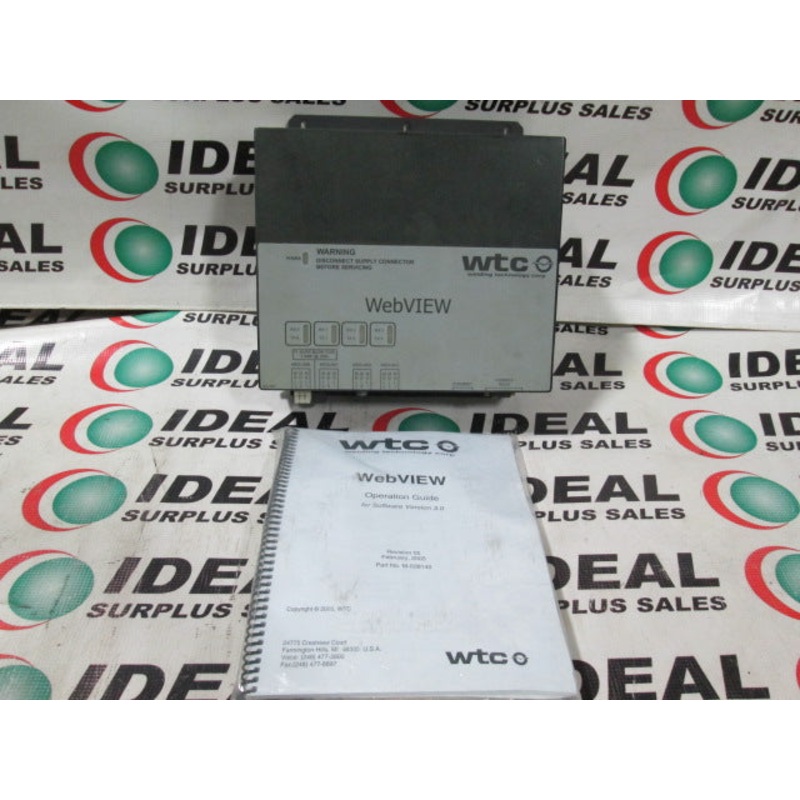 Webview 9860051 Ethernet|Factory Sealed Packaging|New In Box|New No Box|Used|Reconditioned