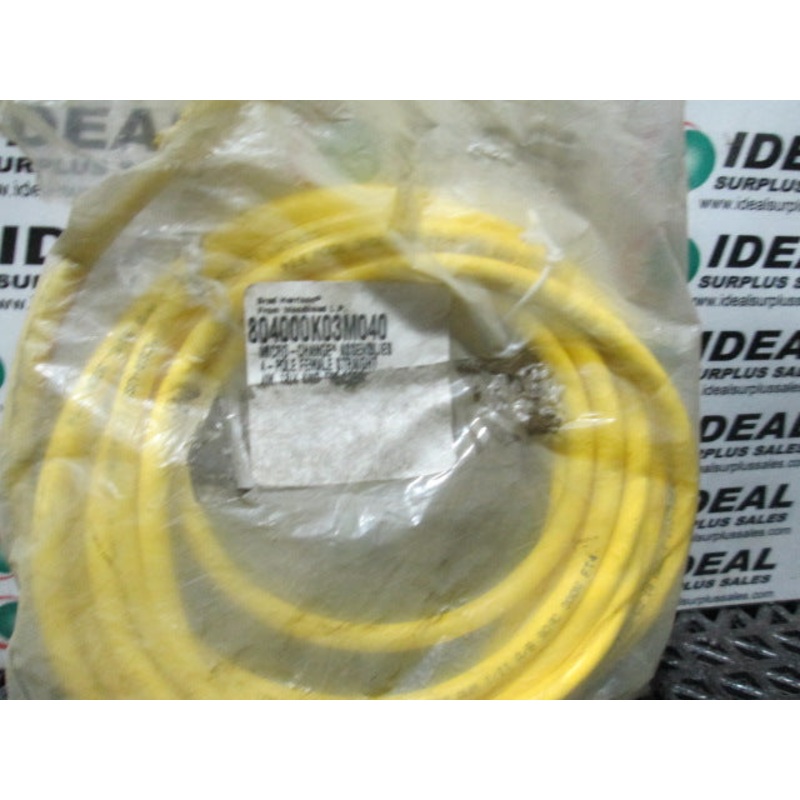WOODHEAD 804000K03M040|Factory Sealed Packaging|New In Box|New No Box|Used|Reconditioned