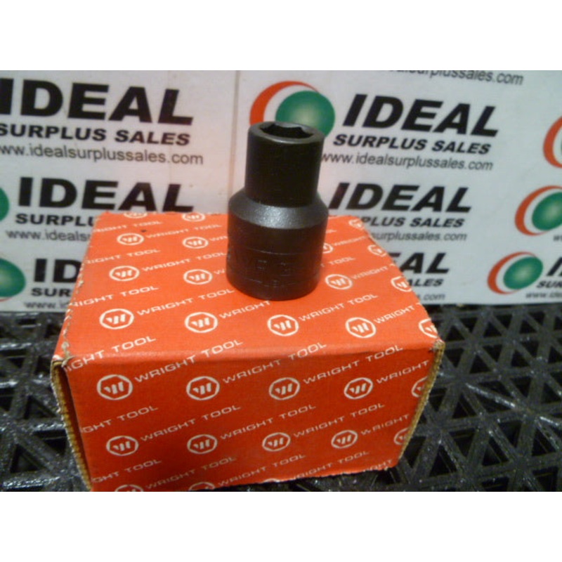 Wright Tools 48-10mm 1/2 Drive 6 Point Standard Impact Socket (6 PCS)