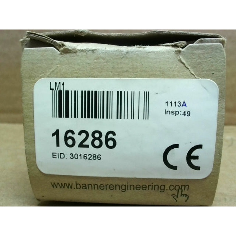 Banner 16286, Model LM1, Multi-Beam Modular Photoelectric Senso