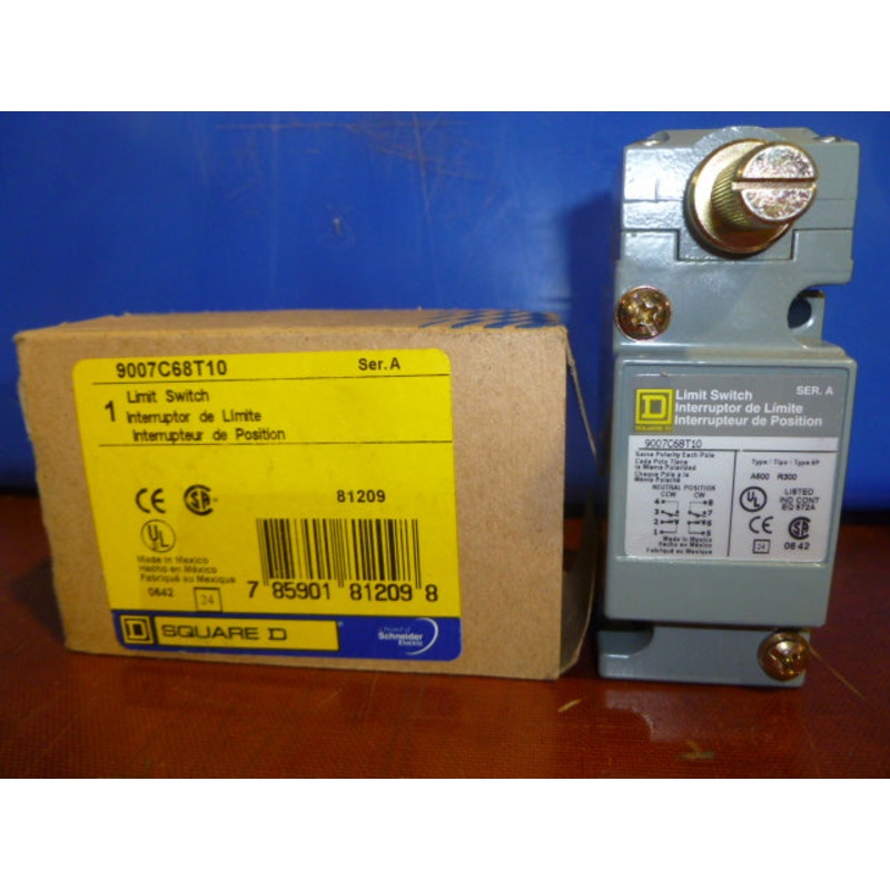 Square D 9007C68T10 /A Rotary Head Limit Switch