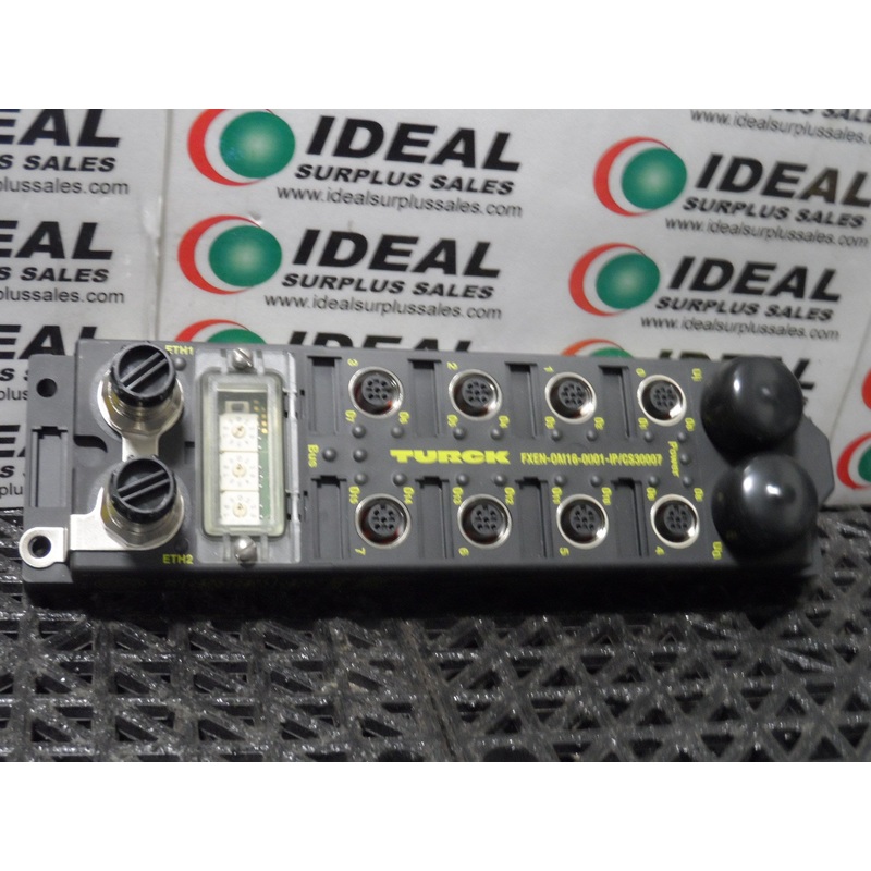TURCK FXEN0M160001IPCS30007 8-Port Ethernet Connector