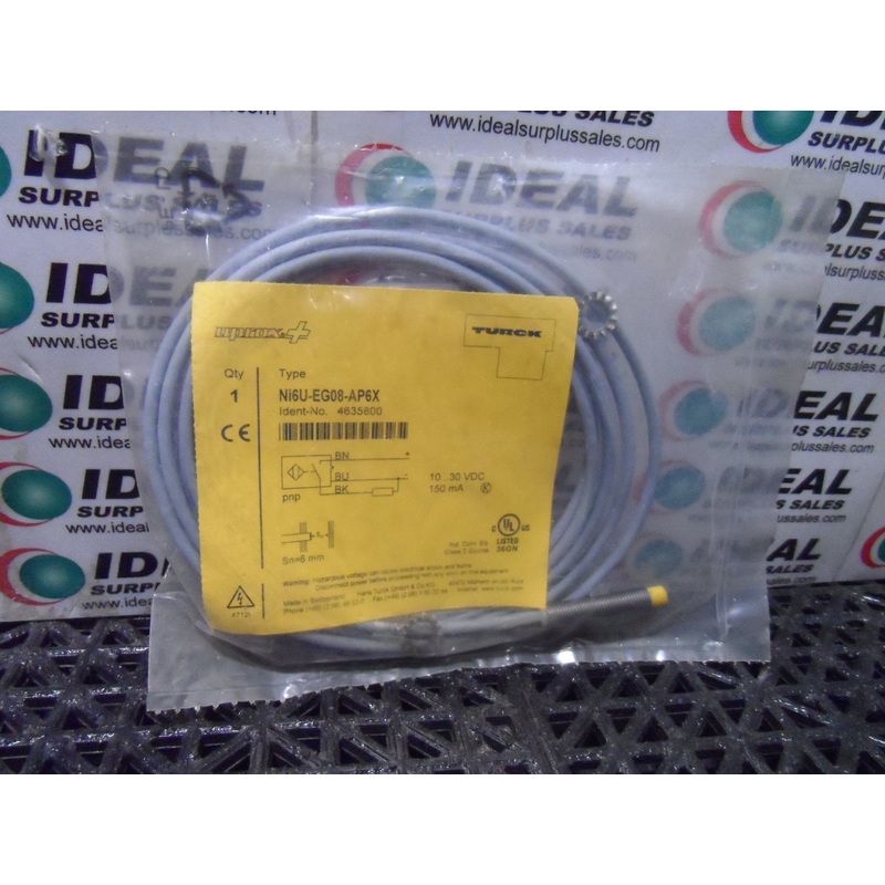 TURCK NI6UG08AP6X Inductive Proximity Sensor