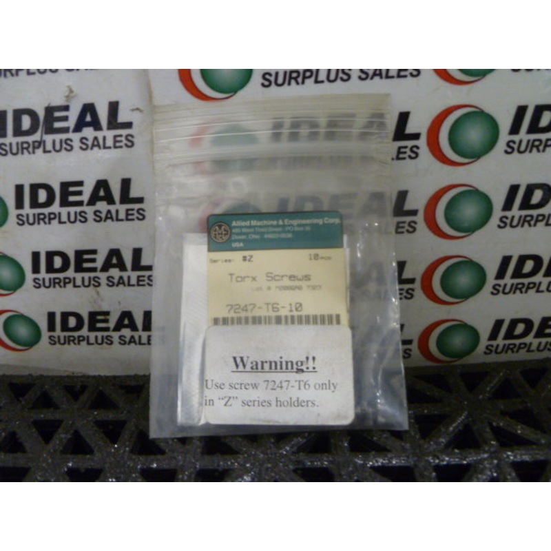 ALLIED MACHINE & ENGINEERING 7247T610 SCREW