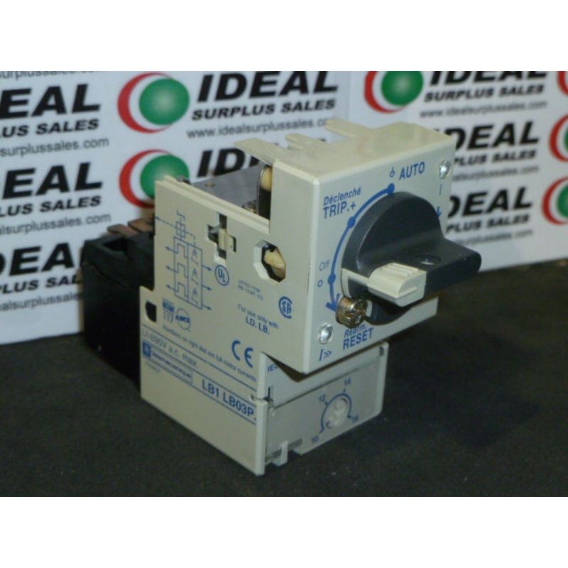TELEMECANIQUE  LB1-LB03P17 – MODULE, OVERLOAD PROTECTION, 575VAC, 10-16A