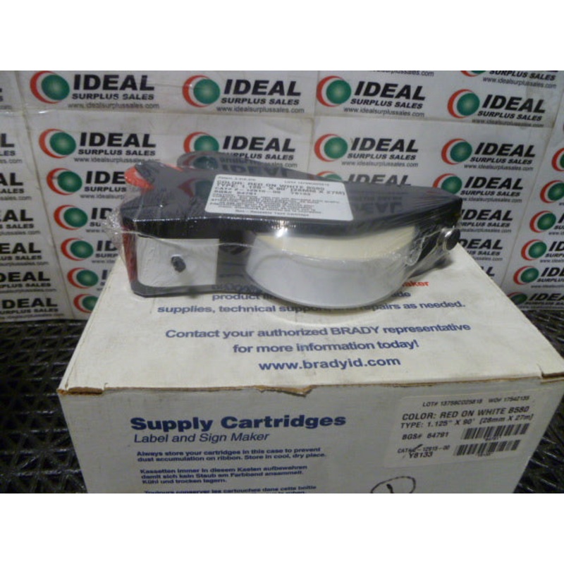 BRADY 21219500 CARTRIDGE|Factory Sealed Packaging|New In Box|New No Box|Used|Reconditioned