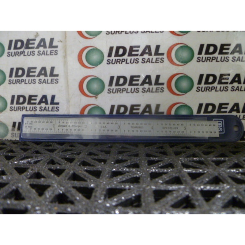 Brown & Sharpe 599-323-629 Flexible Stainless 6 Rule