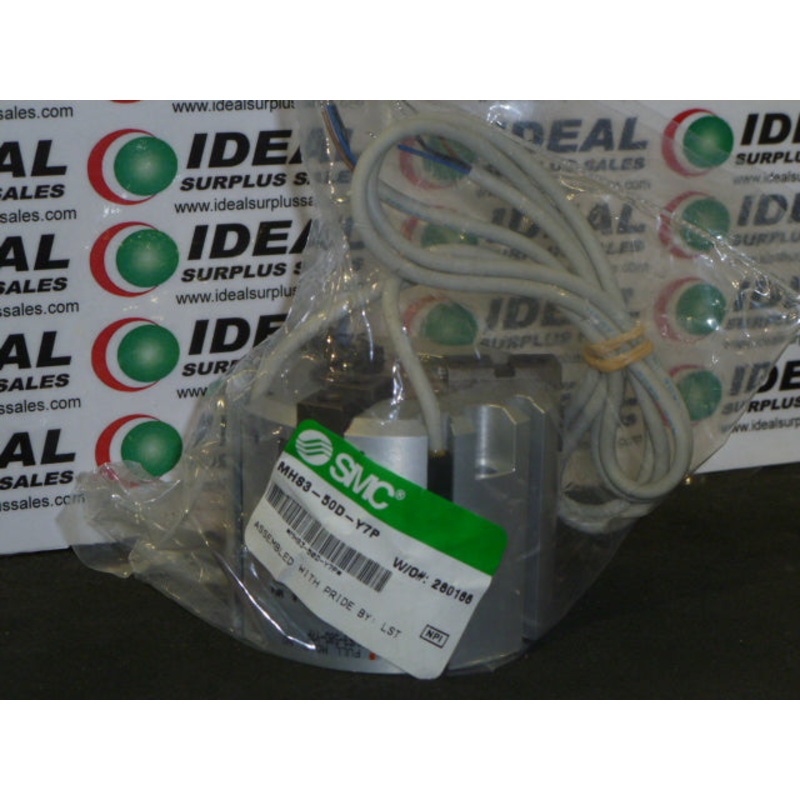 SMC MHS3-50D-Y7P Gripper Parallel 3 Finger