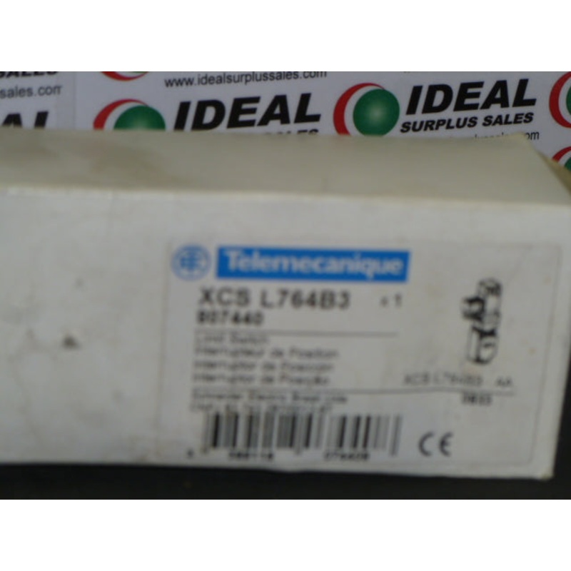 TELEMECANIQUE  XCS-L764B3 – LIMIT SWITCH, 300 VAC, 10 AMPS, XCSL+ OPTIONS