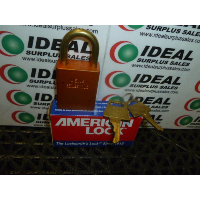 American Lock 1106NB Powder Coated Aluminum Padlock