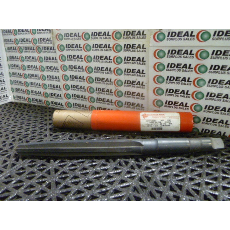 Brubaker Tool 52565 #3 Morse Taper 15/16 Bridge Reamer Straight Flute