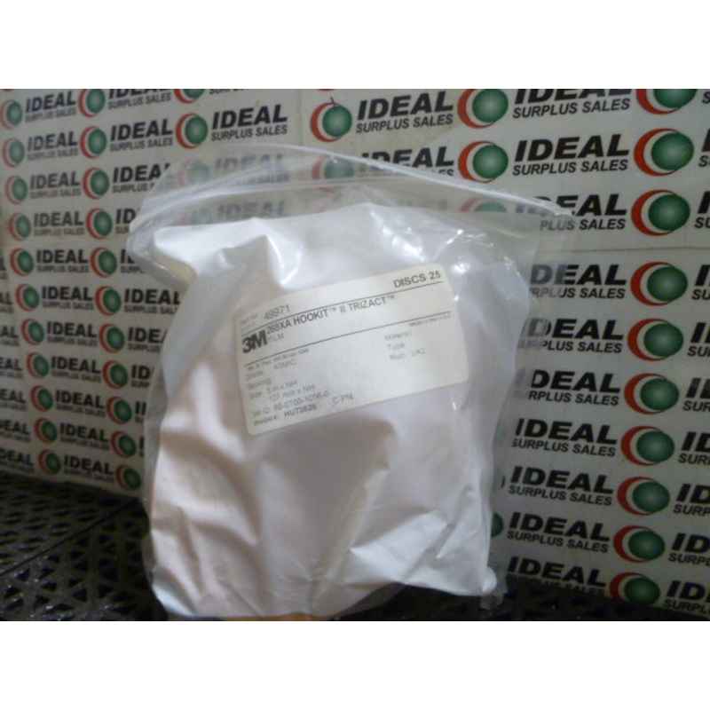 3M 268XA Hookit II Trizact Film Disc 5 Dia. Grade A5MIC (25 PCS)