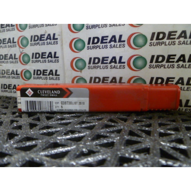 CLEVELAND TWIST DRILL C08738|Factory Sealed Packaging|New In Box|New No Box|Used|Reconditioned