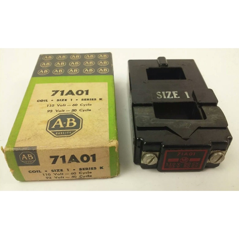 Allen Bradley 71A01 Size 1 Starter Coil 110V @ 60Hz  93V @ 50Hz