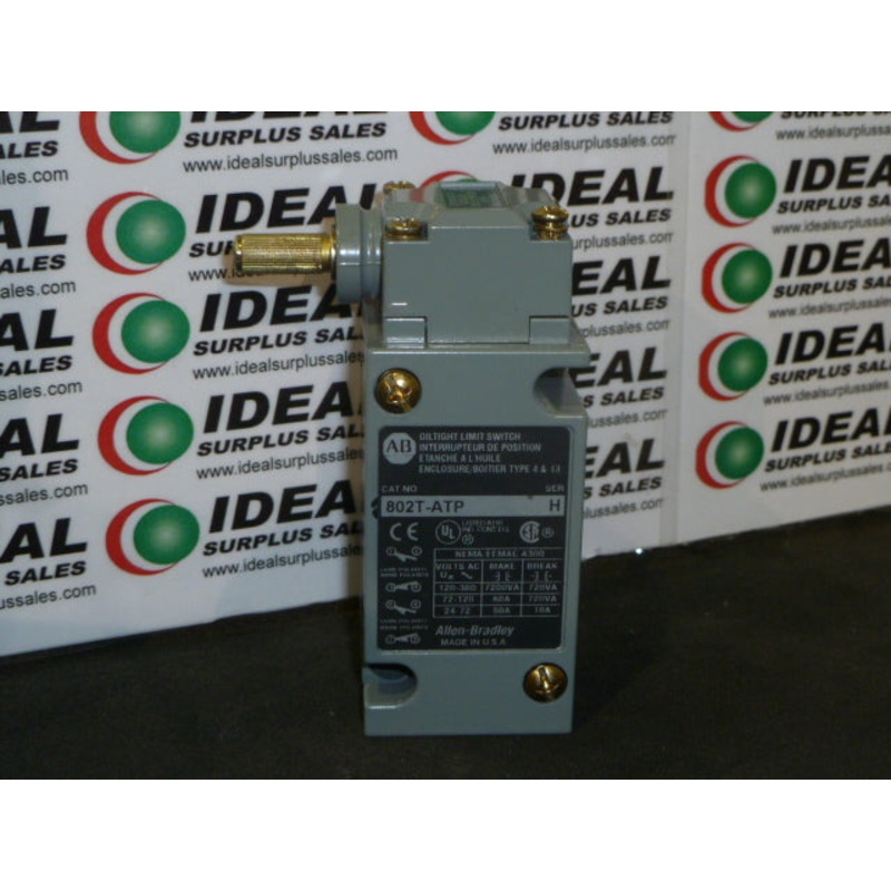 ALLEN-BRADLEY  802T-ATP – SWITCH, OIL TIGHT, LEVER TYPE, 4 CIRCUITS, LIMIT SWITCH
