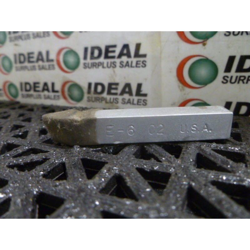 CARBIDE TOOL E6C2 TOOLBIT|Factory Sealed Packaging|New In Box|New No Box|Used|Reconditioned