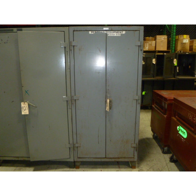 CABINET, STRONG HOLD, 36-244, 2 DOOR, 3 SHELF, 36 WIDE X 24 DEEP X 78 OAH