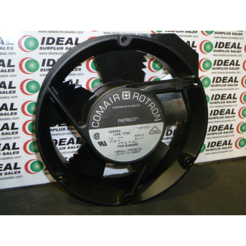 COMAIR ROTRON  PT2B3 – FAN, 115V, 50/60HZ, .27/.26A, 30/31W, FOR EN60950, 200-240 CFM, 5 BLADE