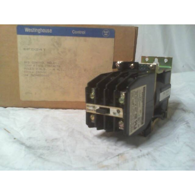 Westinghouse BFD24T Industrial Control Relay 300V