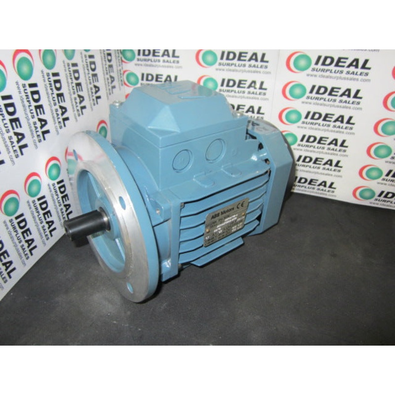 ABB, 3GVA072002-BSB – METRIC MOTOR , HP: 1/2 , ENCL: IP55 , 3PH , 0.37KW , 1800RPM , FRAME: 71B