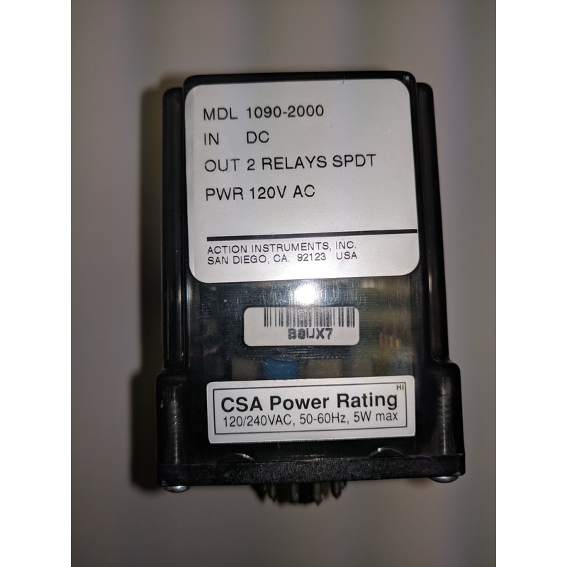 ACTION PAK 1090-2000 RELAY ALARM