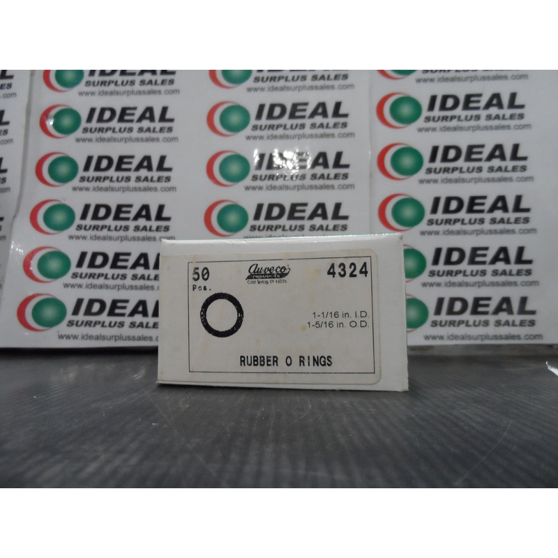 AUVECO PRODUCTS RUBBER O RINGS 1-1/16 4324