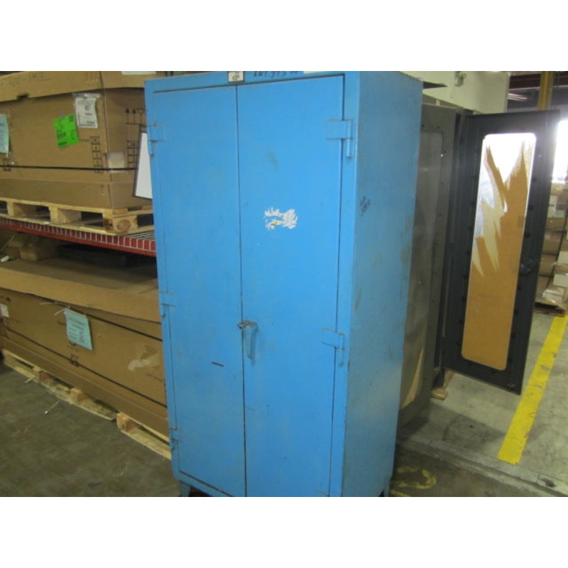 CABINET, STRONG HOLD, 36-244, 2 DOOR, 4 SHELF, 36 WIDE X 24 DEEP X 78 OAH